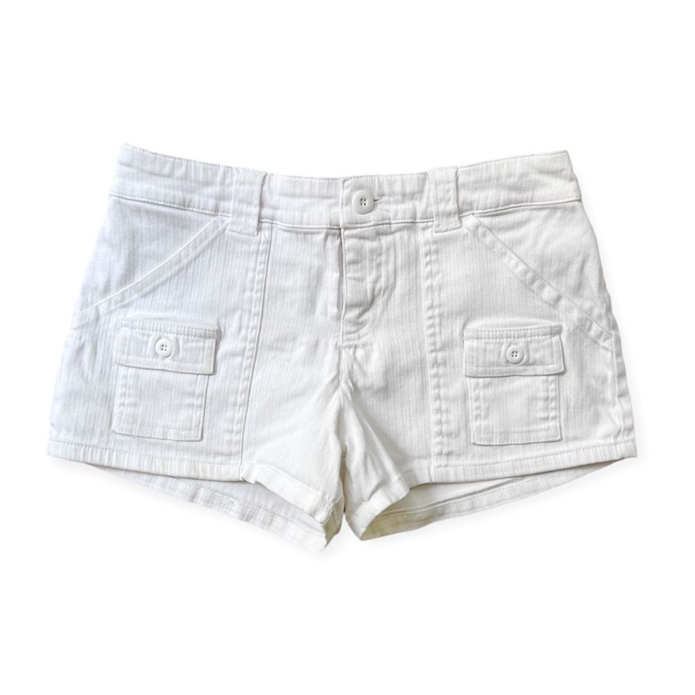 Billabong White Low Rider Shorts, sz 7